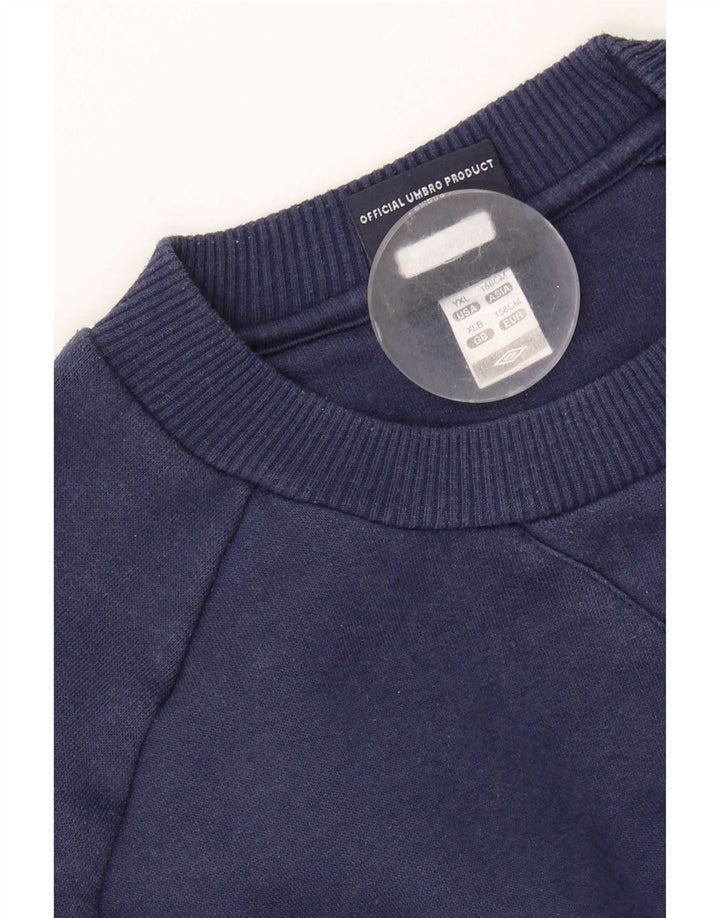 Bluza chłopięca Umbro 12-13 lat XL, granatowa, poliester