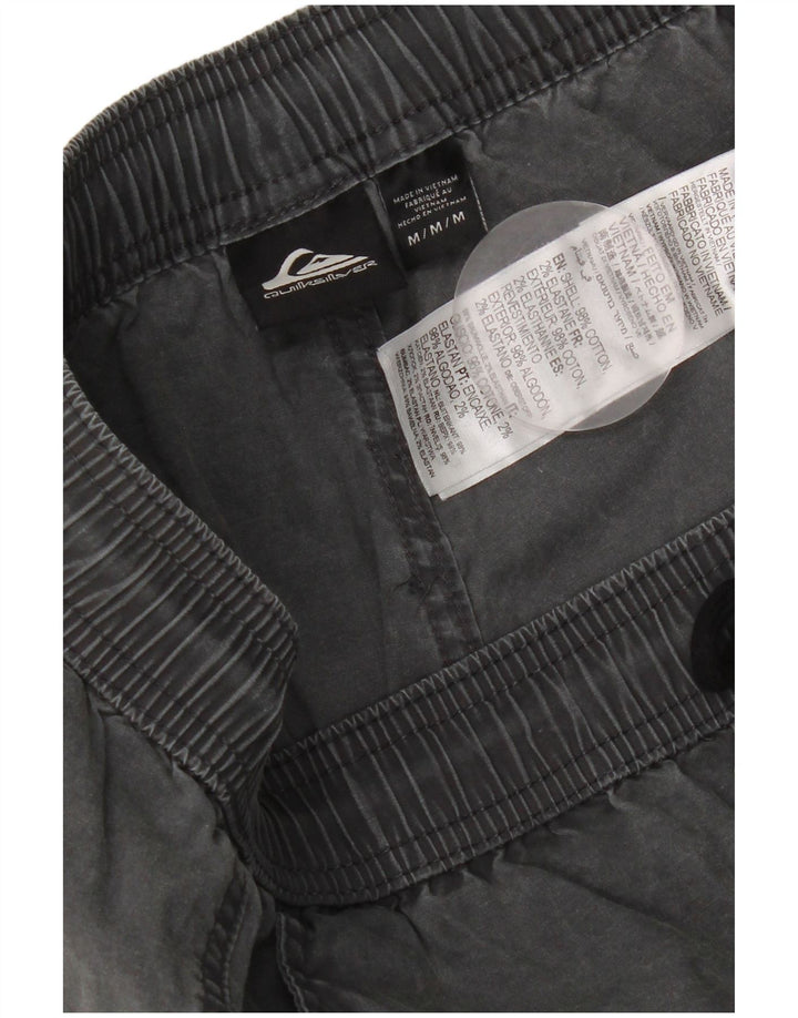 Męskie spodenki Quiksilver Medium W32, szara bawełna
