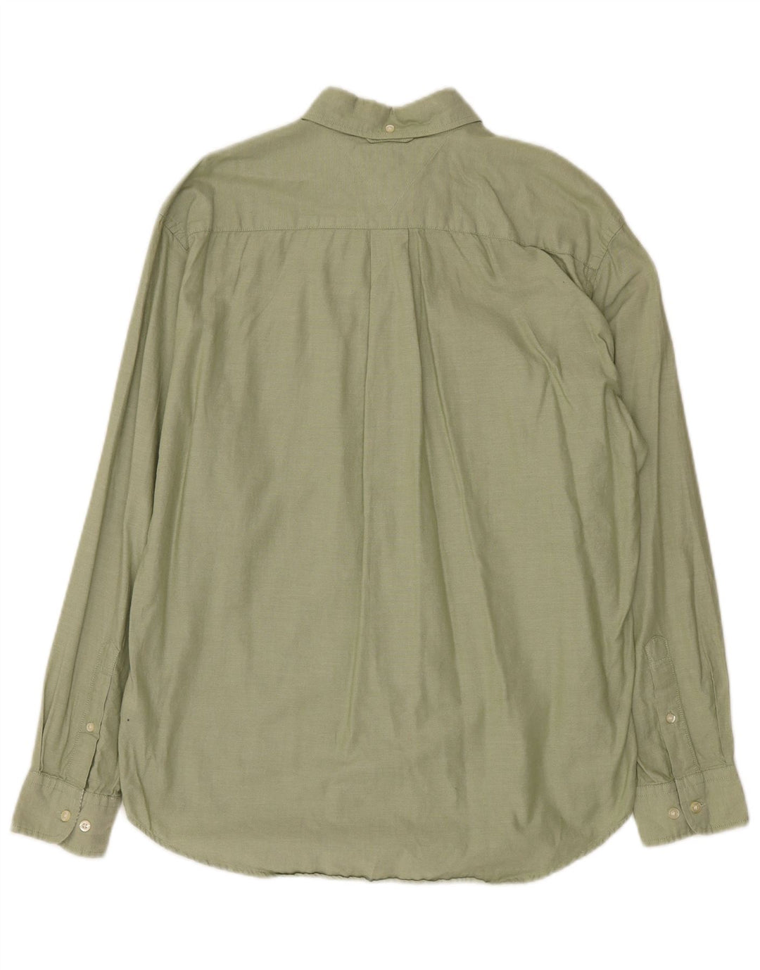 Koszula męska Tommy Hilfiger, średnia, zielona bawełna