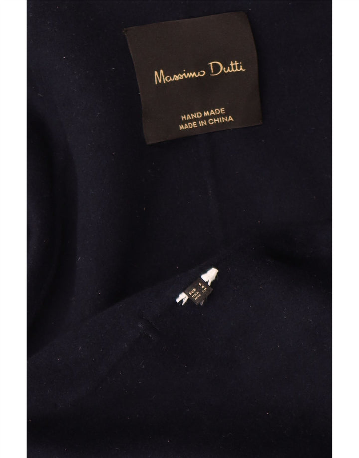 Płaszcz damski Massimo Dutti Open Oversized UK 10, mały, granatowy
