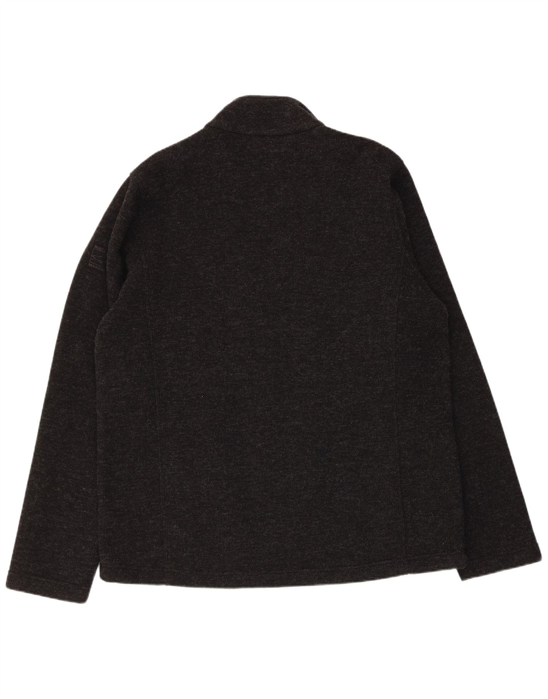Kurtka męska dresowa w stylu vintage, 2XL, czarny poliester