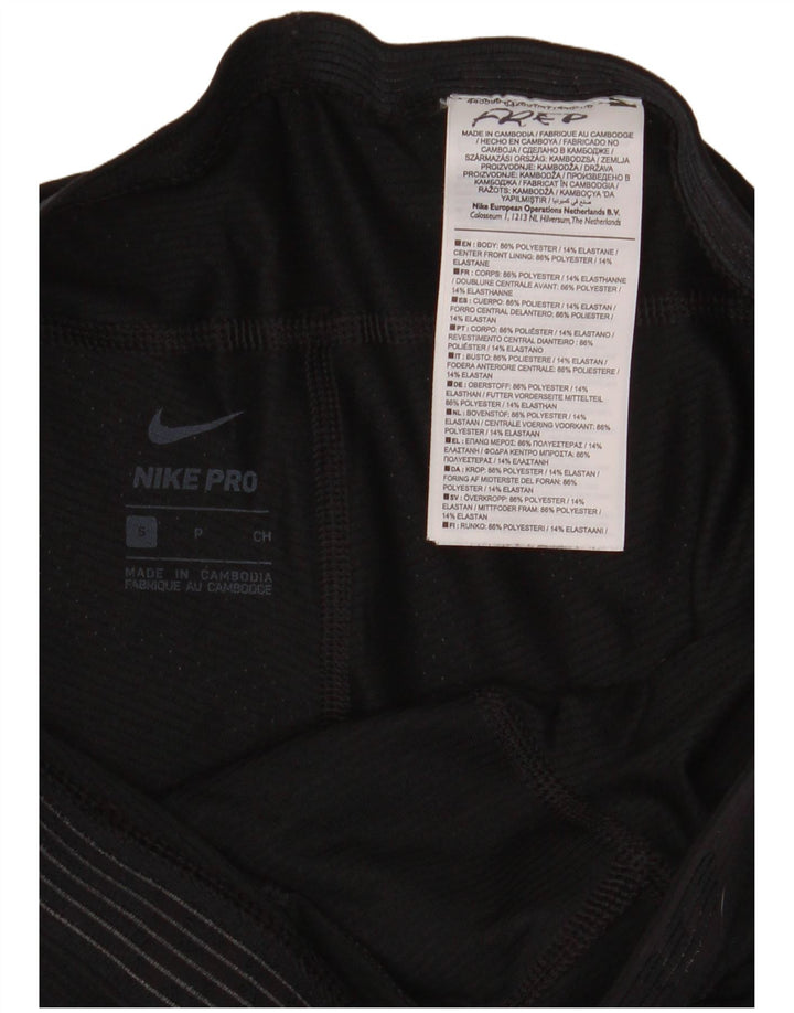 Męskie legginsy Nike, małe, czarne, poliestrowe