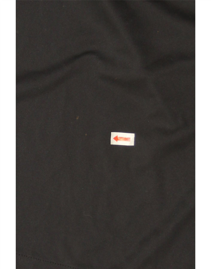 Męskie spodenki sportowe Nike Dri Fit, duży czarny poliester z blokami kolorów