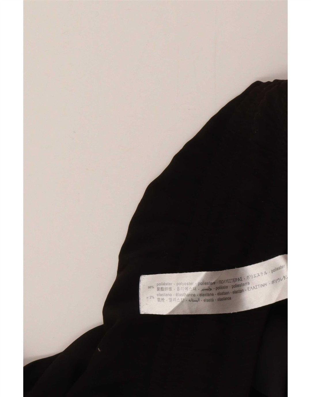 Damskie spodnie typu culottes Zara 2XL W34 L25 Czarny poliester