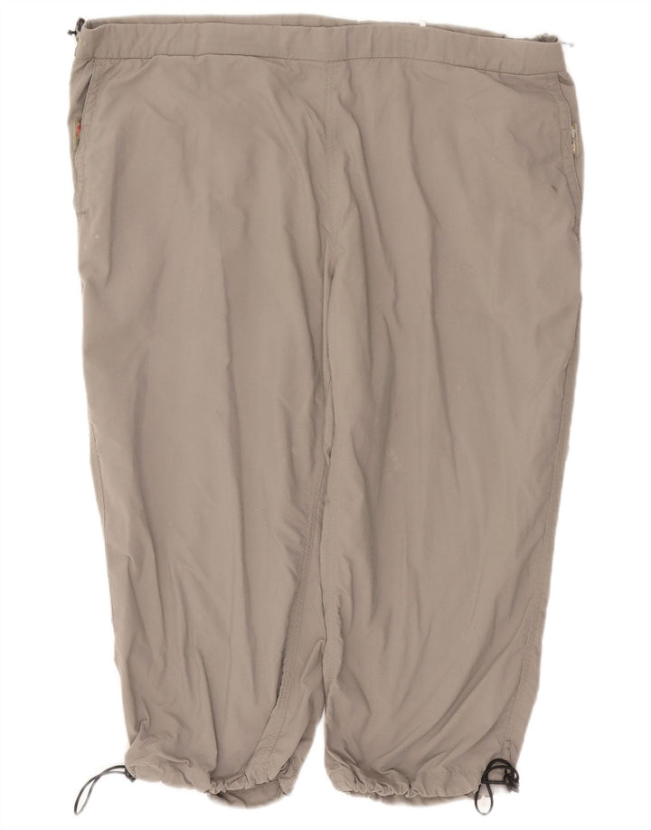 Spodnie damskie Columbia Joggers Capri Large W38 L20 Szary poliester