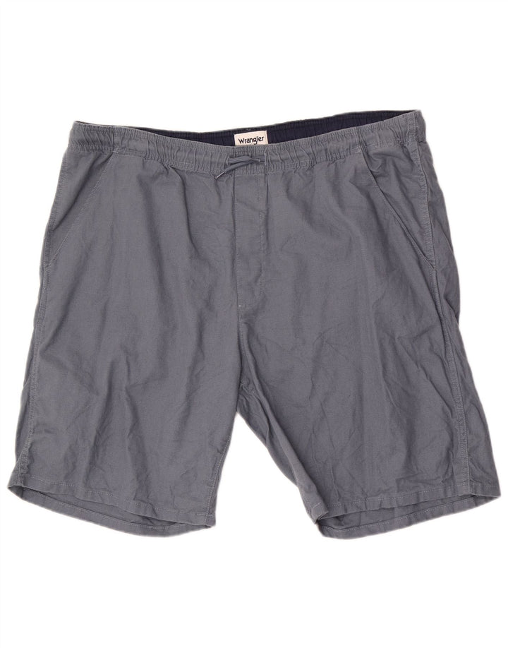 Męskie bermudy Wrangler W38 XL, szara bawełna
