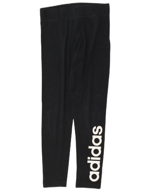 Damskie legginsy Adidas Graphic Slim Fit UK 8/10 Small Black