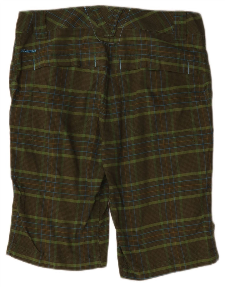 Damskie spodenki cargo Columbia Omni-Shade US 8 Medium W32 Khaki Check