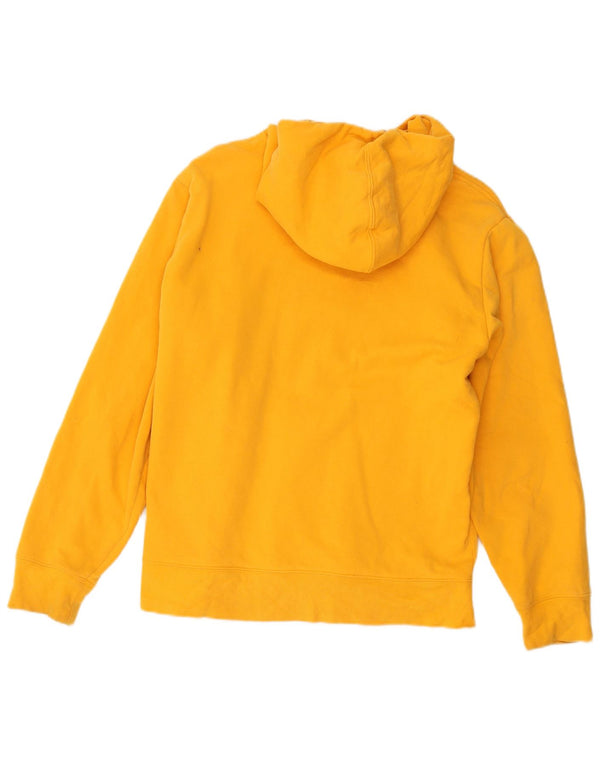 Męski sweter z kapturem The North Face z grafiką, średni żółty, bawełniany