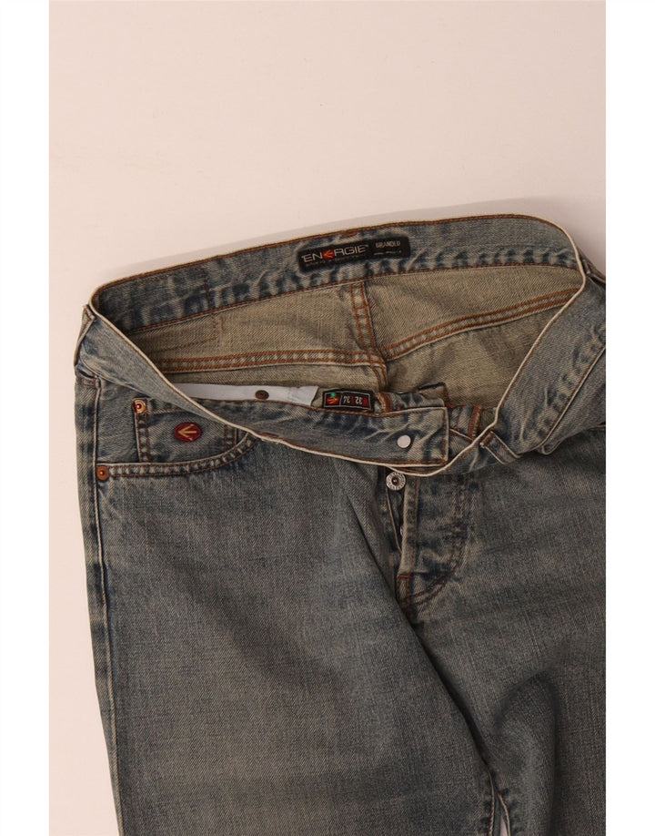 Męskie proste dżinsy ENERGIE W32 L34 Niebieskie