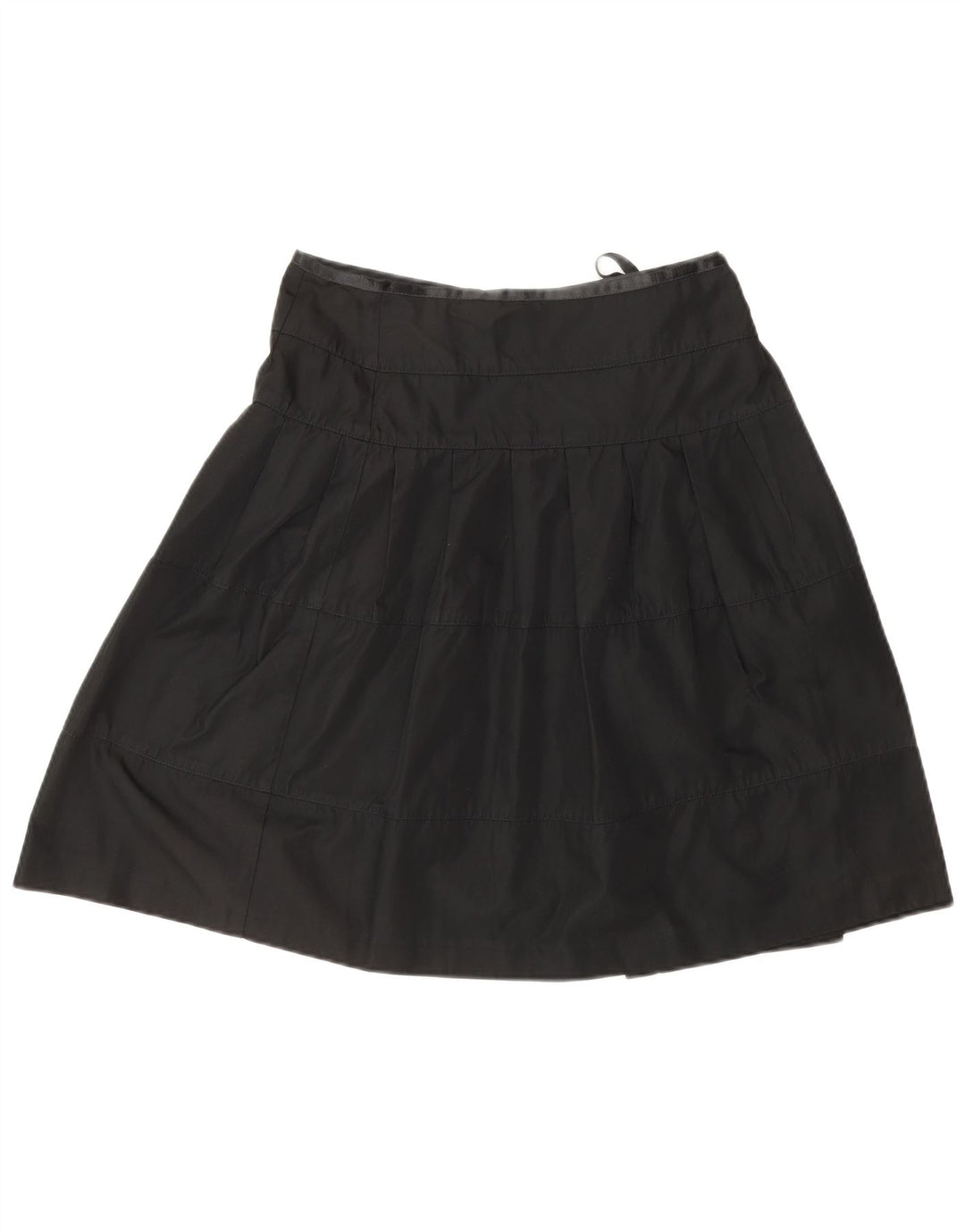 JOSEPH Damska spódnica kopertowa EU 36 Small W26 Czarny Triacetate Classic