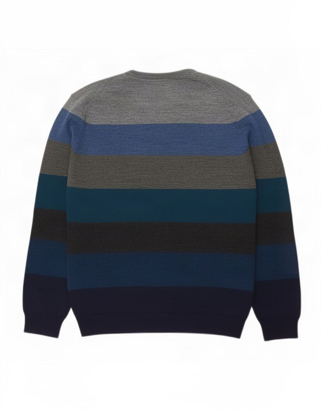 Marks & Spencer Męski sweter z okrągłym dekoltem i autografem, 2XL, wielokolorowy