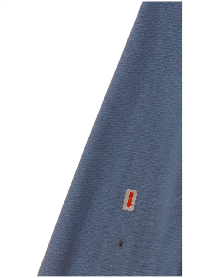 Damska bluza oversize Vineyard Vines z zamkiem błyskawicznym, UK 10, mała niebieska