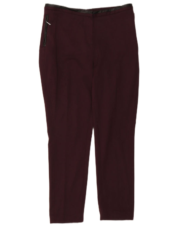 Krótkie spodnie damskie Marks & Spencer UK 12 Medium W30 L26 Burgundowe