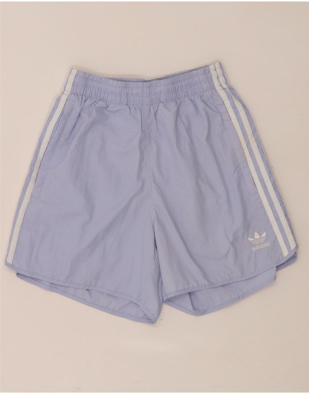 Damskie spodenki sportowe Adidas UK 8 Mały fioletowy poliester