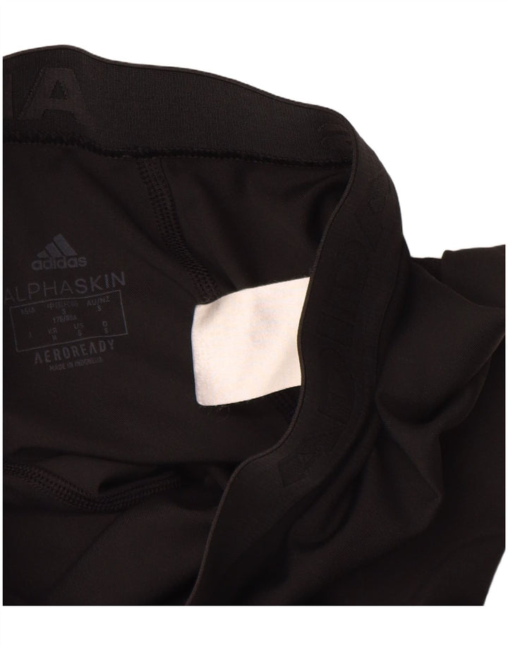 Damskie legginsy ADIDAS Aeroready Graphic UK 8 Small Black