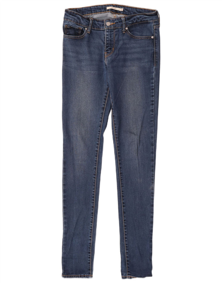 Damskie jeansy Levi's 711 Skinny W26 L33 Niebieskie