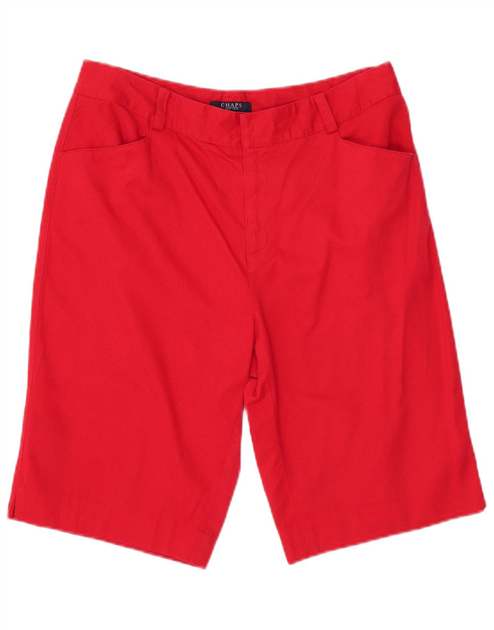 Damskie szorty Chaps US 10 Large W32 Czerwona bawełna