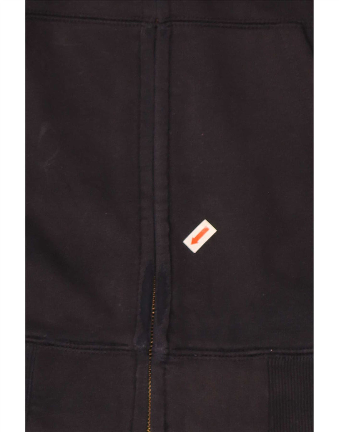 Sweter męski Carhartt z zamkiem błyskawicznym, średni granatowy, bawełniany