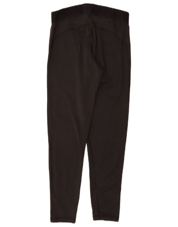 Damskie legginsy ADIDAS Climalite UK 12/14, średni czarny poliester