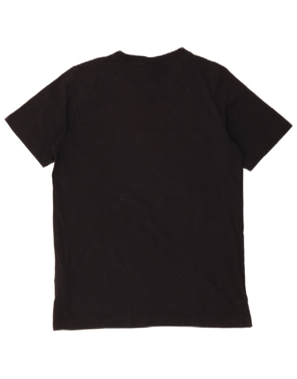 Chłopięcy T-shirt z grafiką NIKE na 12-13 lat, duży, czarny, bawełniany