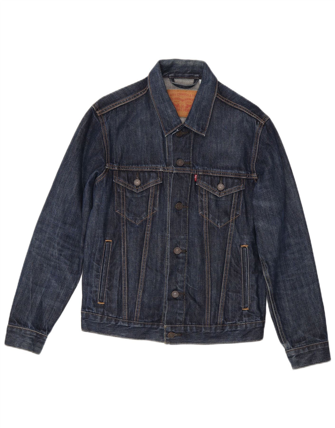 Męska kurtka dżinsowa Levi's UK 36, mała, granatowa, bawełniana