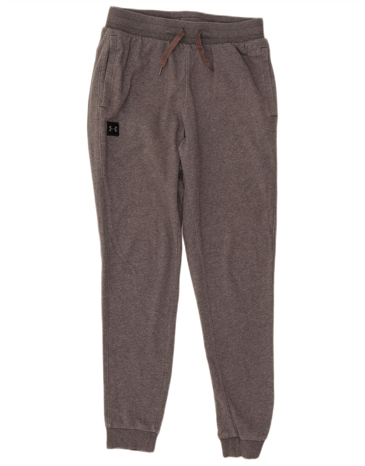 Męskie spodnie dresowe Under Armour Joggers, średnioszare, bawełniane