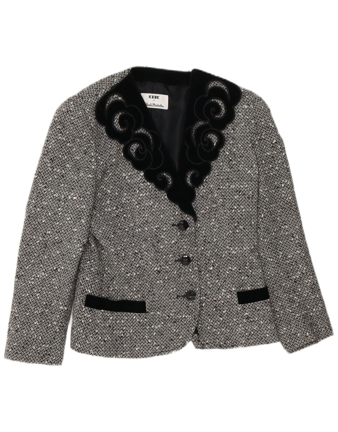 Elegancki damski zestaw spódnic zapinanych na 3 guziki, 2 częściowy IT 42 Medium W28 Szary nakrapiany