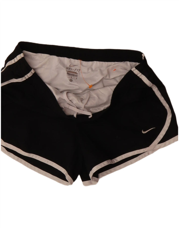 Damskie spodenki sportowe NIKE Dri Fit UK 12, średni czarny poliester