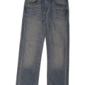 Męskie dżinsy Levi's 501 Straight W34 L30 Niebieskie