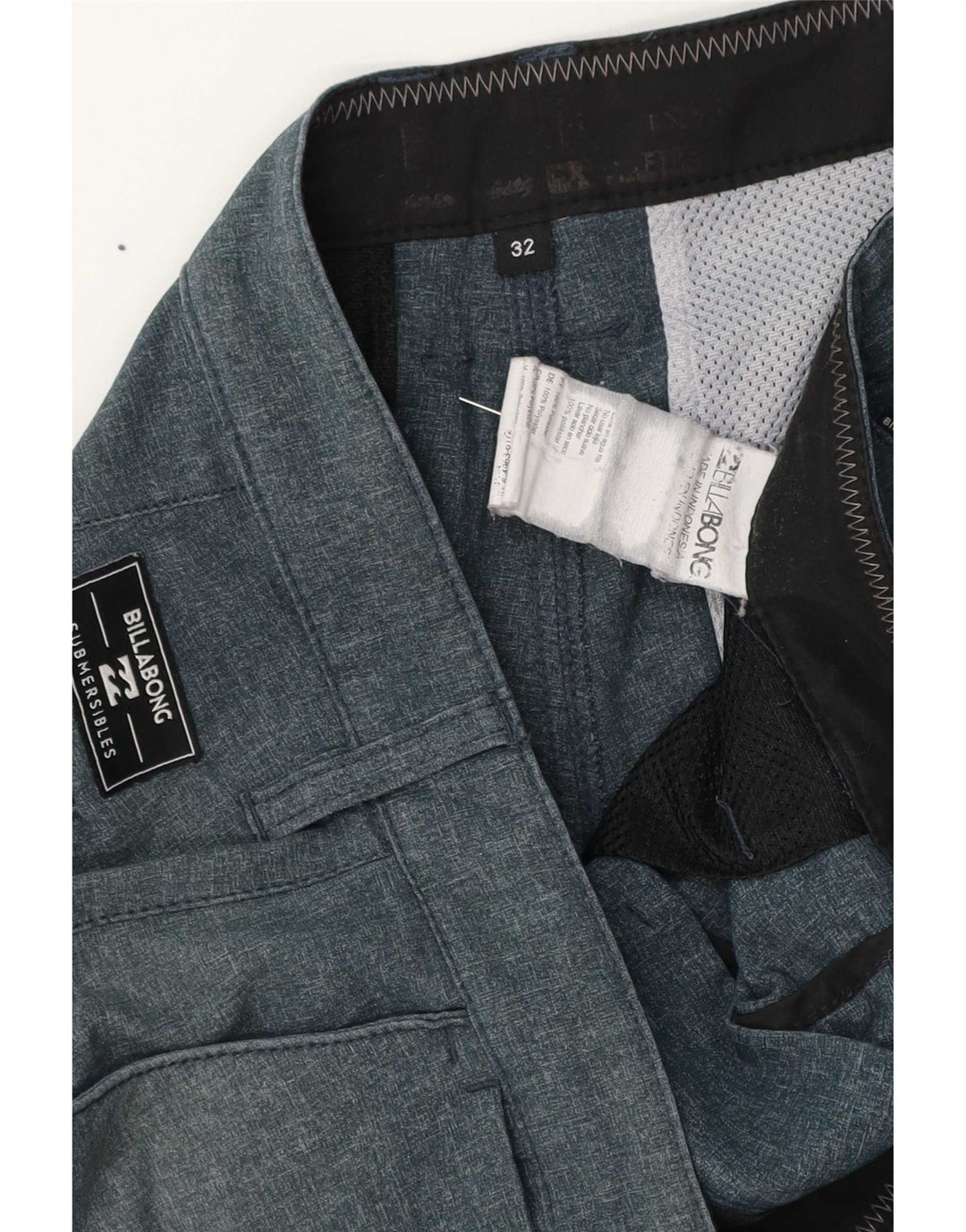 Męskie spodenki Chino Billabong Medium W32 Granatowy poliester