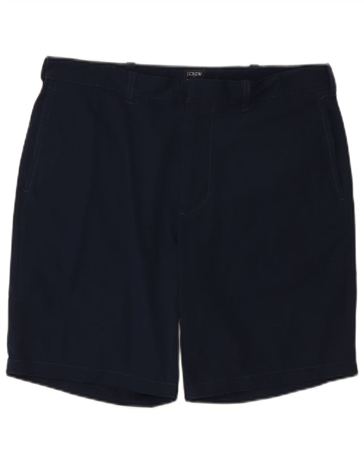 Męskie spodenki Chino J. CREW W33 Średni granatowy poliester