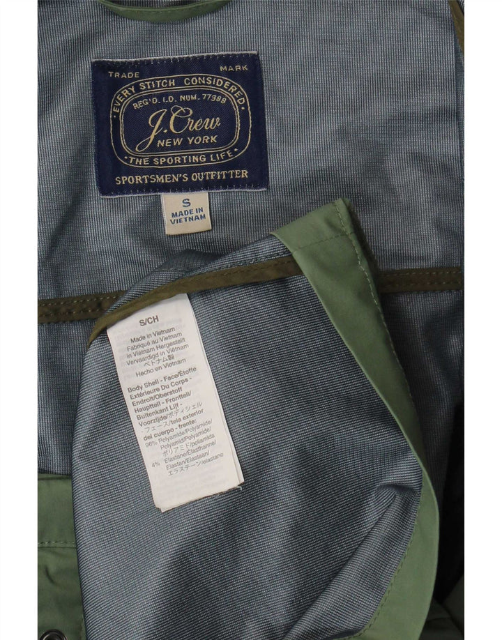 Męska kurtka z kapturem J. Crew UK 36 Small Green Polyester