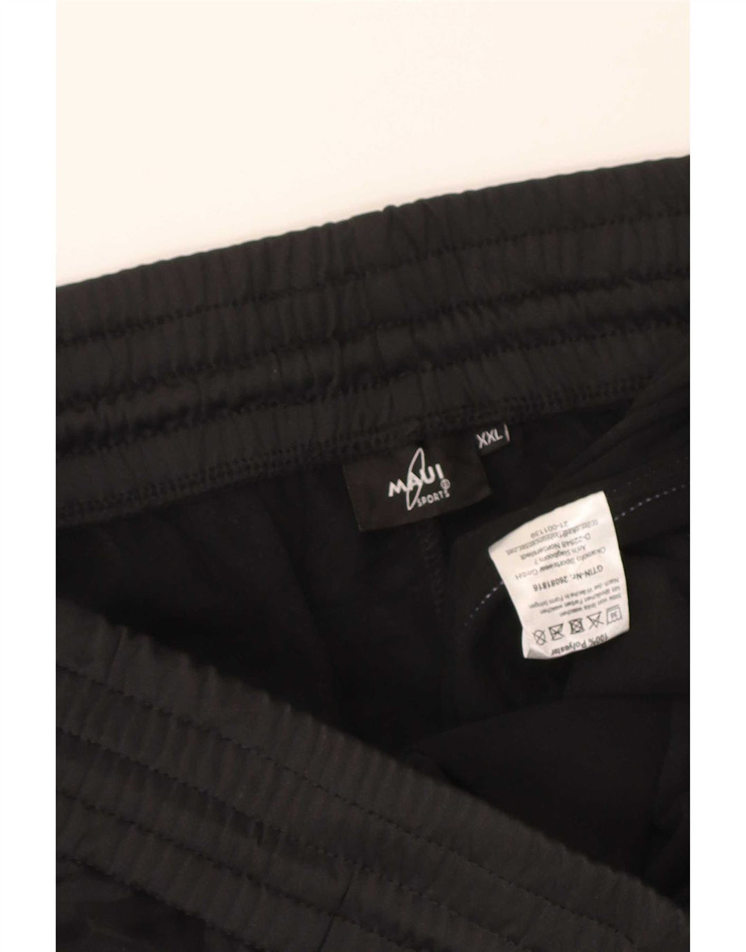 Męskie spodnie dresowe Maui and Sons Joggers 2XL Czarny poliester