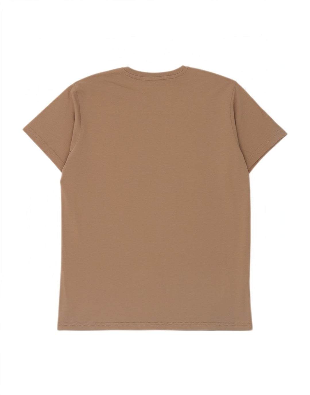 Męska koszulka z grafiką Alpha Industries, mała, brązowa, bawełniana