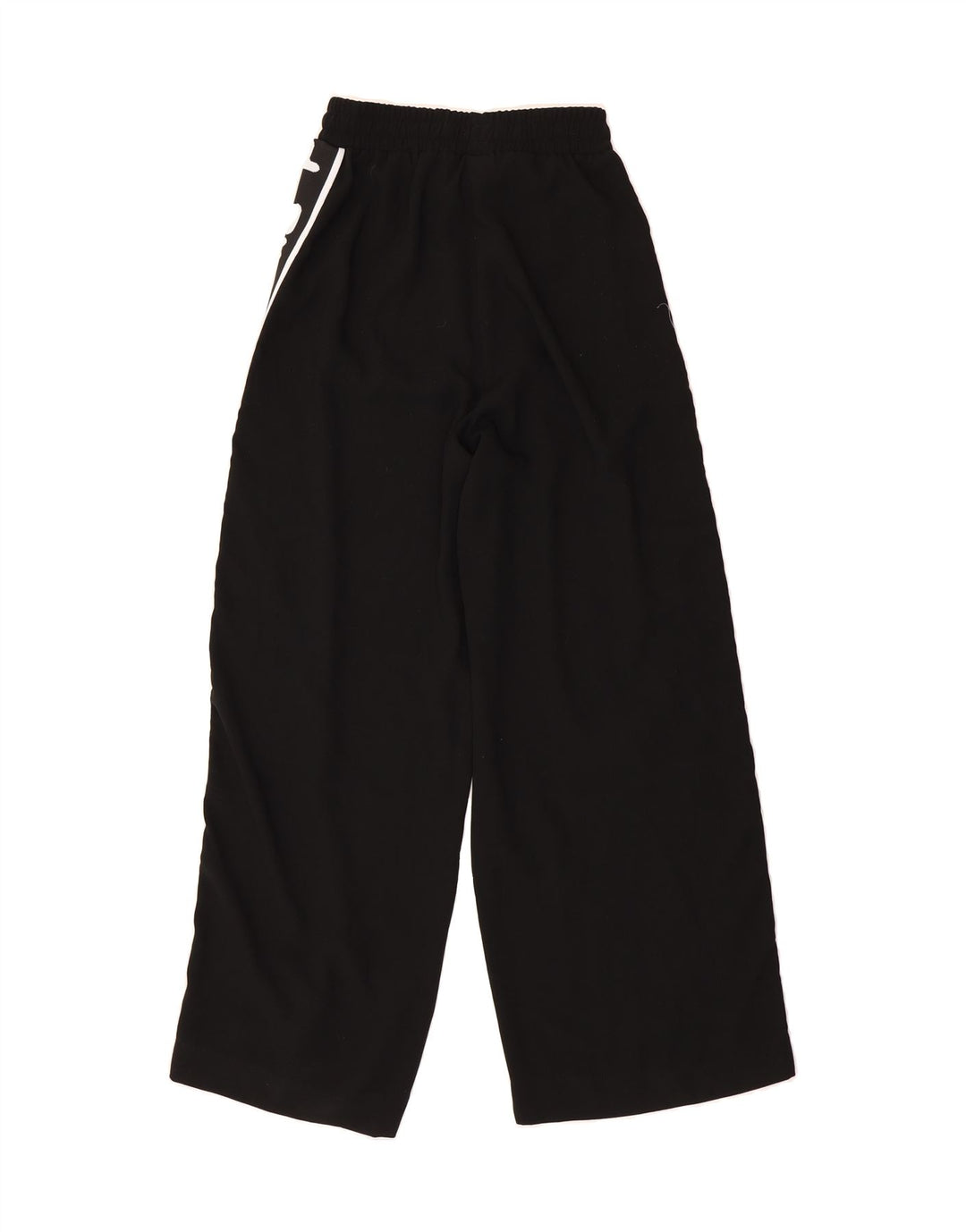 FILA Womens Graphic Tracksuit Trousers UK 6 XS  Black Polyester Vintage Fila and Second-Hand Fila from Messina Hembry 