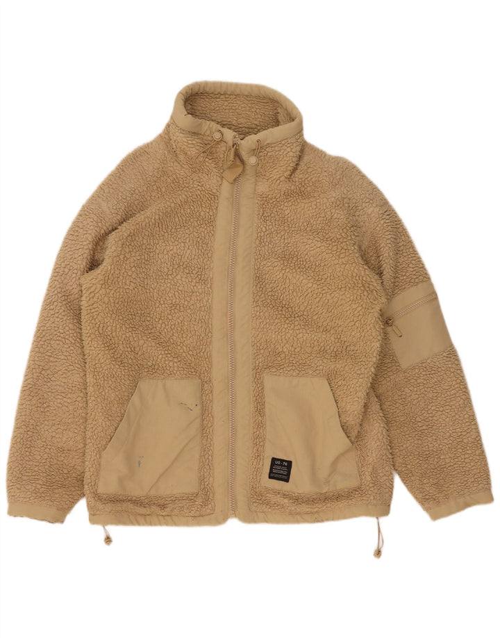 Męska kurtka polarowa Urban Outfitters UK 36, mała, beżowa, poliester