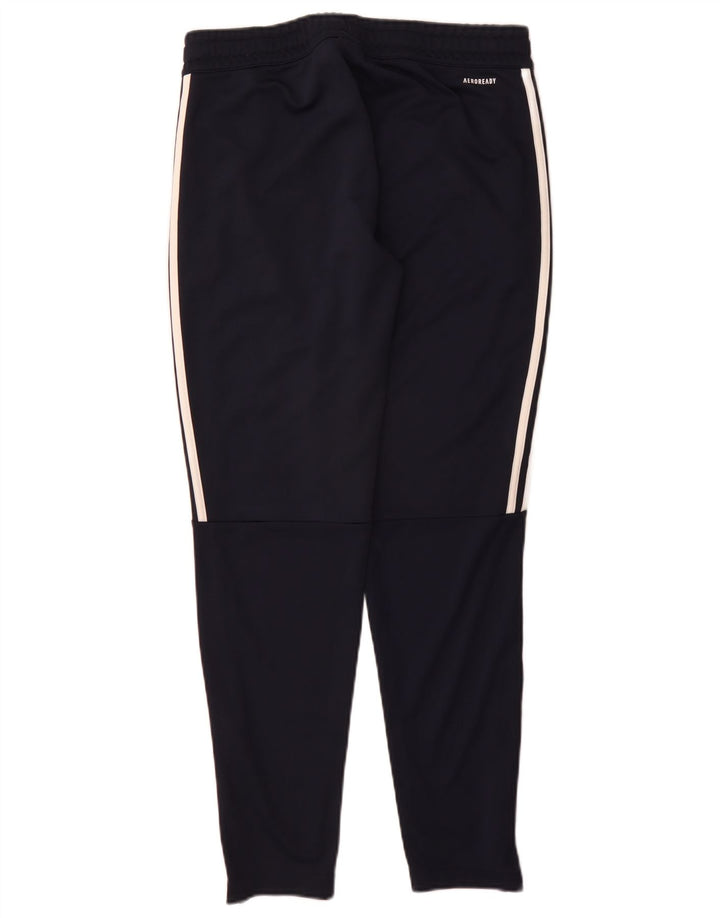 Damskie spodnie dresowe Adidas UK 12/14 Średni granatowy poliester