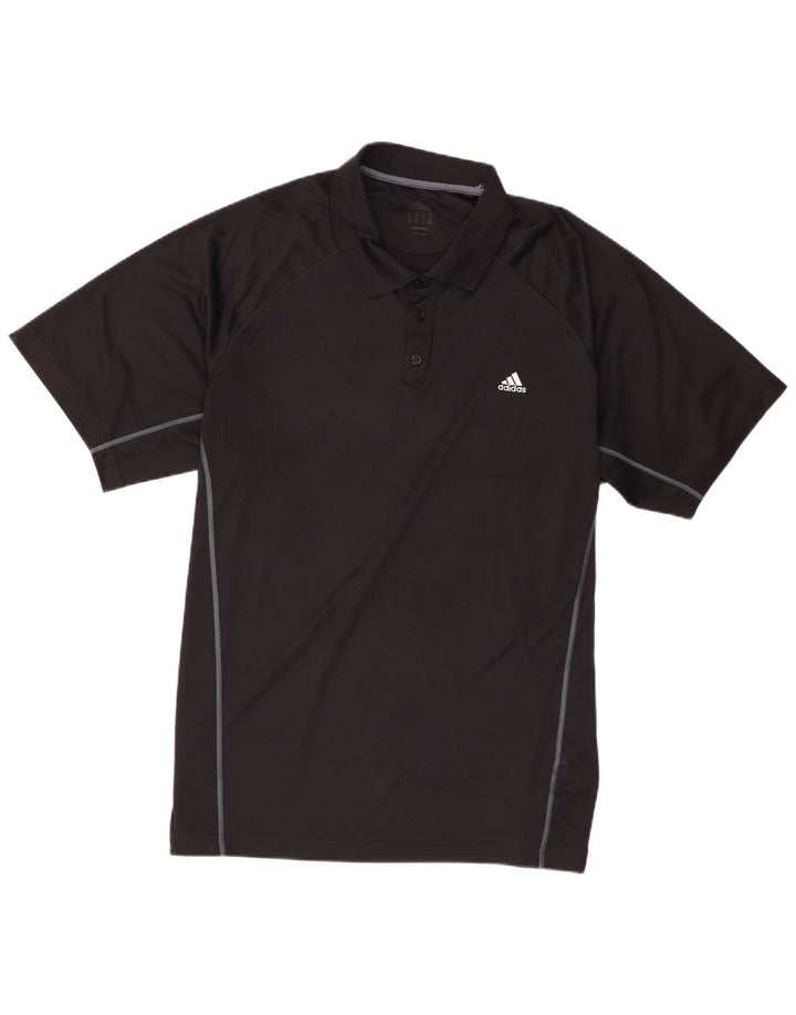 Męska koszulka polo Adidas 2XL Czarny poliester
