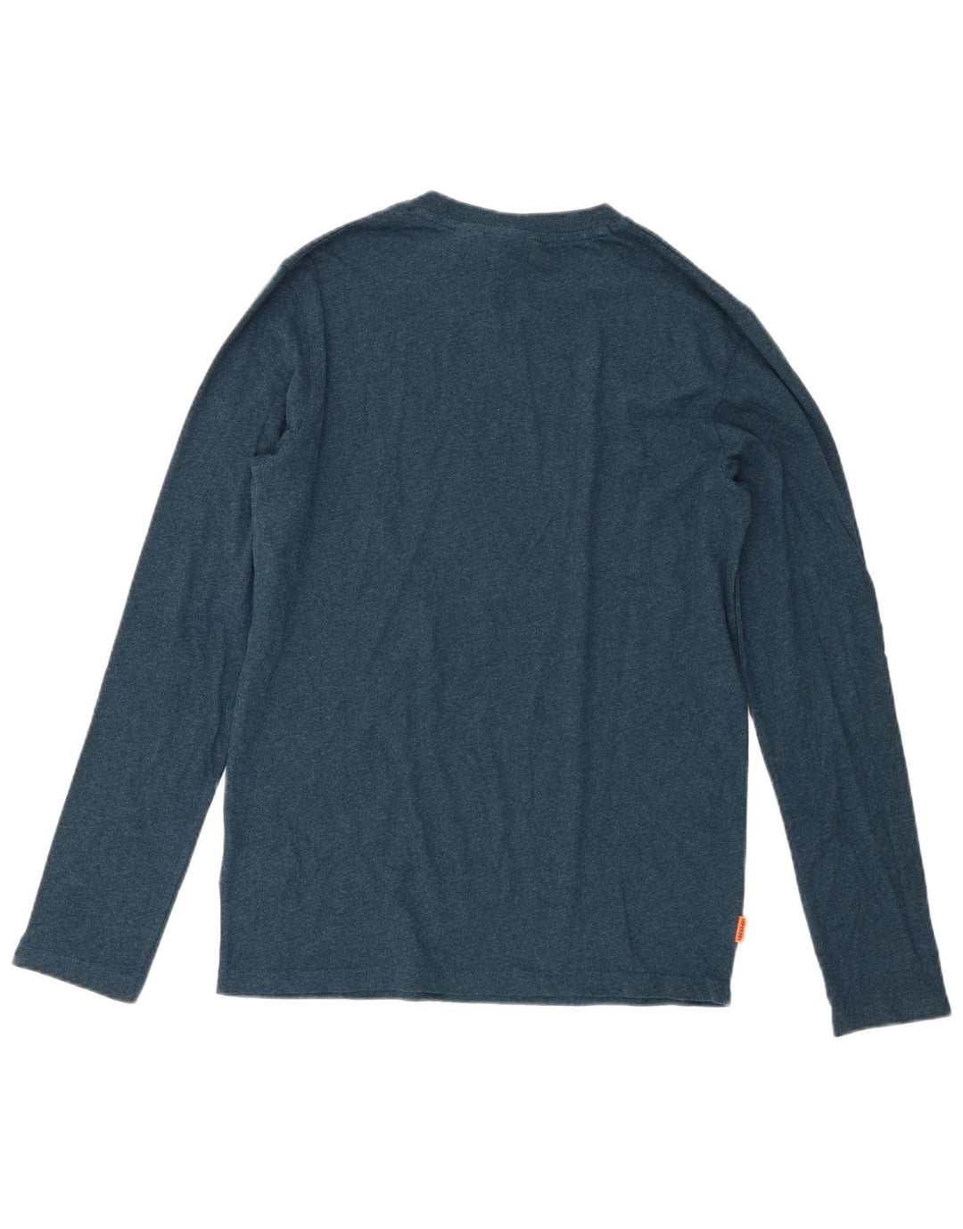 Męski top Superdry z długim rękawem, średnioniebieski, bawełniany