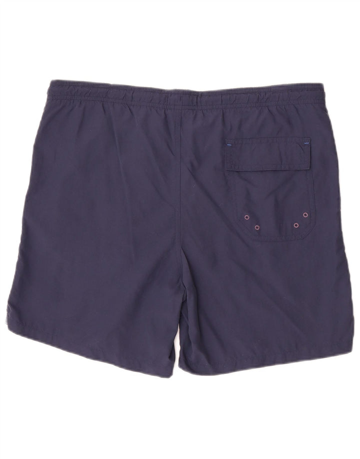 Męskie spodenki kąpielowe Fred Perry, małe, granatowe, nylonowe