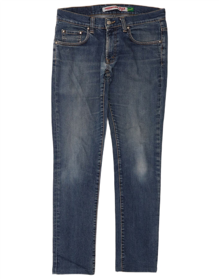 Carrera Męskie 717 Slim Jeans IT 48 Medium W33 L31 Niebieska bawełna