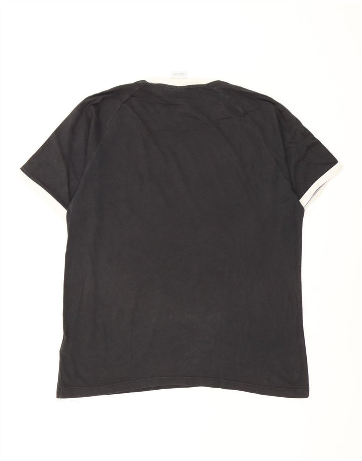 Adidas Męska Koszulka Top XL Czarna Bawełna