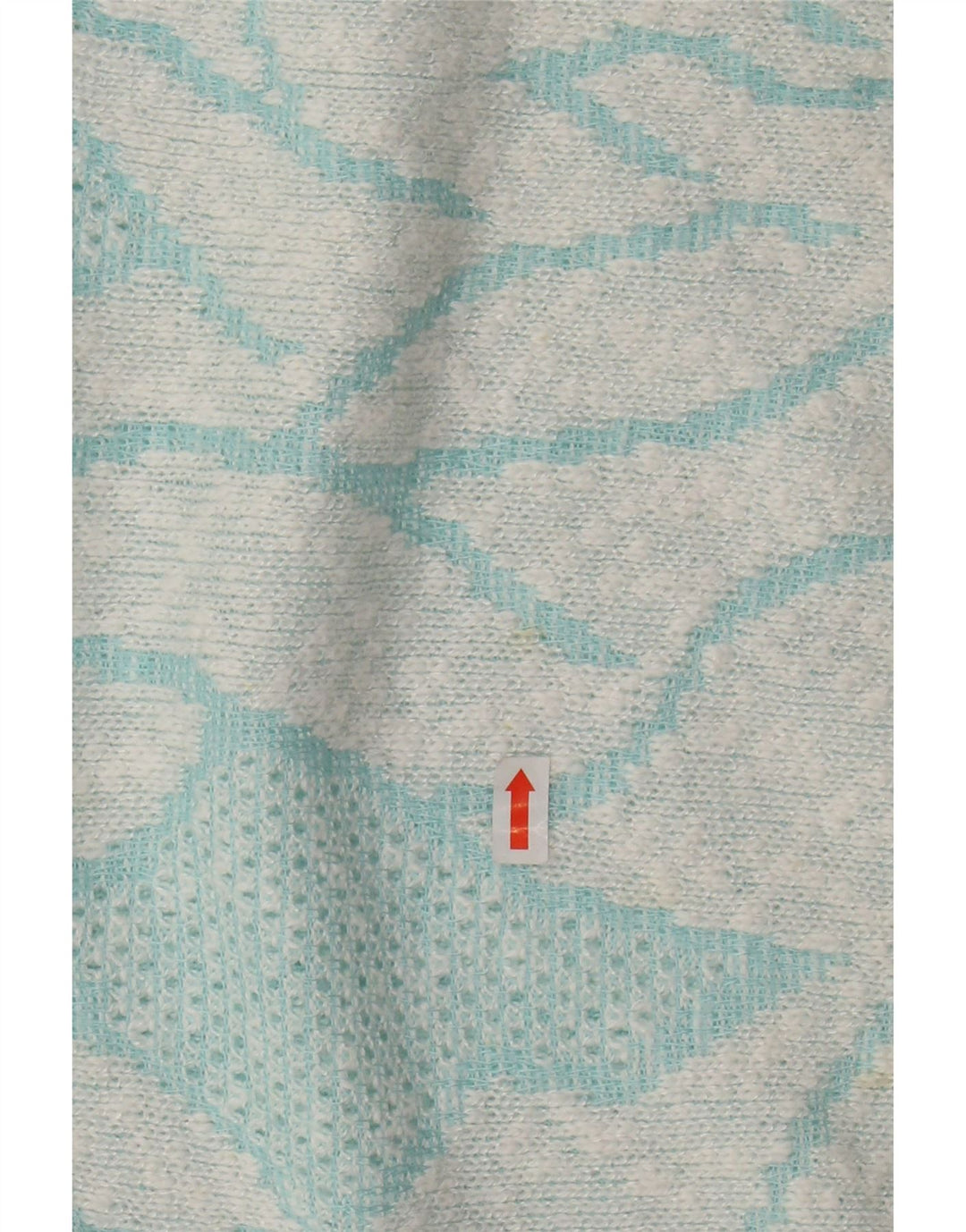 Damski sweter z okrągłym dekoltem VINTAGE IT 50 XL w kolorze turkusowym