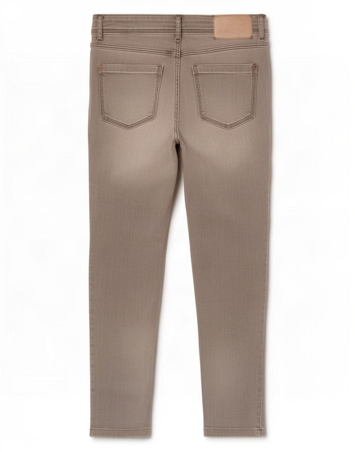 Dżinsy damskie Zara Cropped EU 38 Small W28 L24 Szare