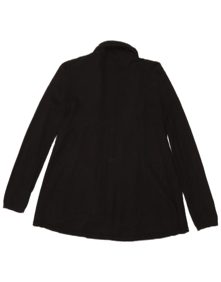 Sweter damski Zara z otwartym kardiganem UK 10 Small Black Wiskoza