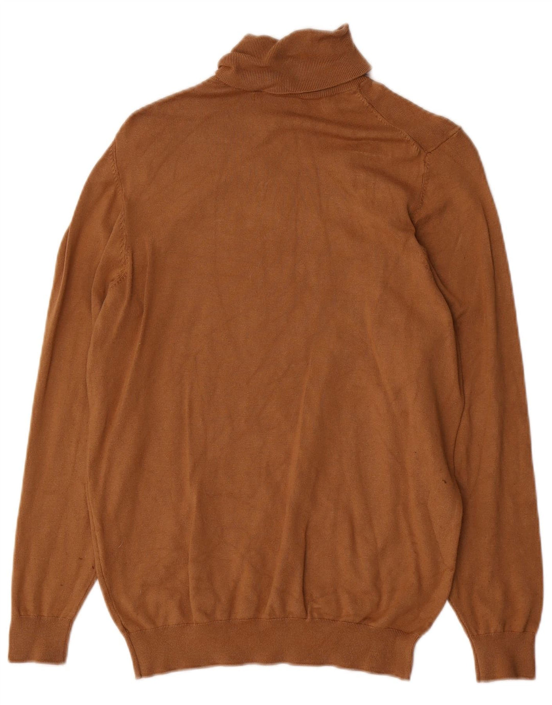 Damski sweter z golfem Zara UK 10 Small Brown Wiskoza