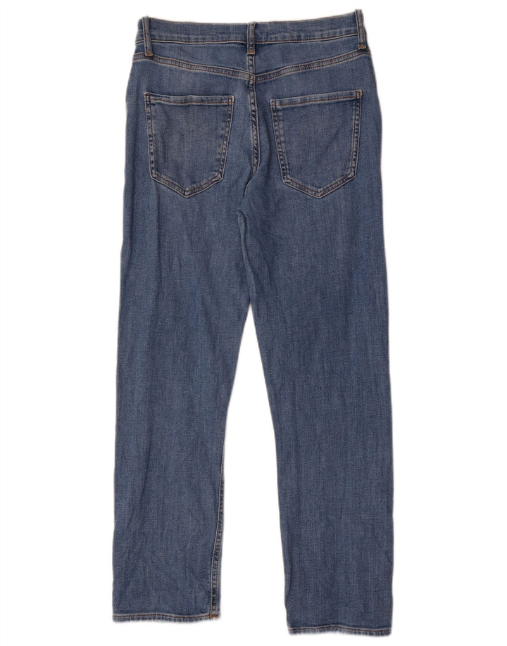 Damskie proste dżinsy Zara EU 40 Medium W30 L27 Niebieskie bawełniane