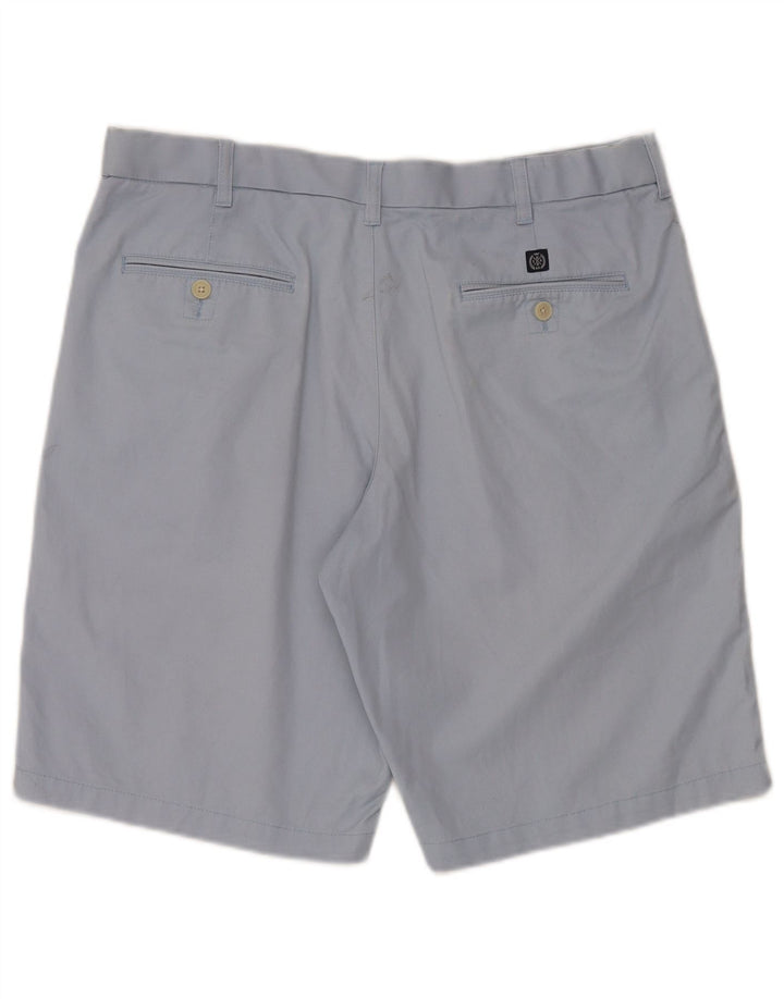 MARKS & SPENCER Męskie Blue Harbour Chino Shorts W36 Large Blue Cotton