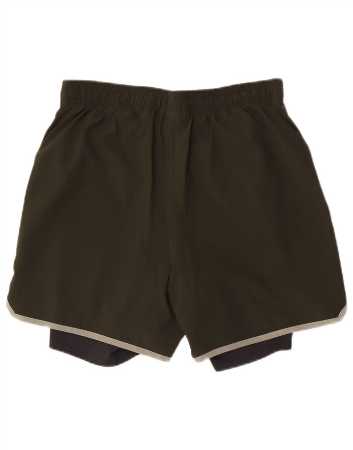 Męskie spodenki sportowe Under Armour Heat Gear, kolor khaki
